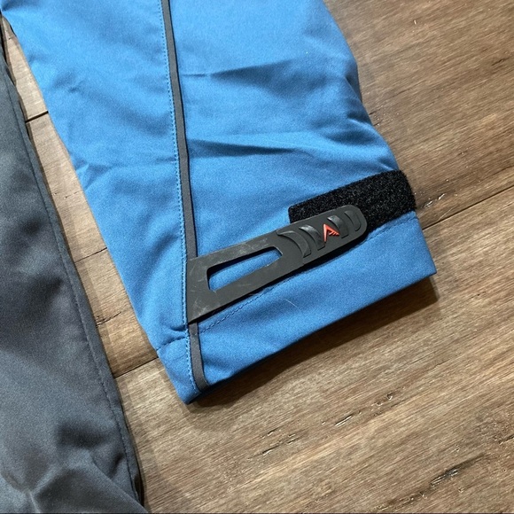 Antigua 1/2 zip pull over jacket coat blue black - Picture 3 of 14